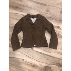 H&M brown blazer size 6 by